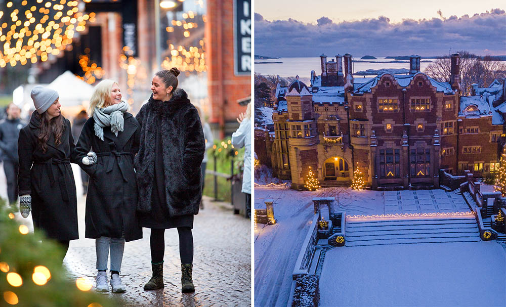 F�rjulsreise til svenske slott og julemarkeder